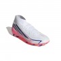 Adidas F50 Hyperfast League Mid FG - Branco/Roxo/Rosa